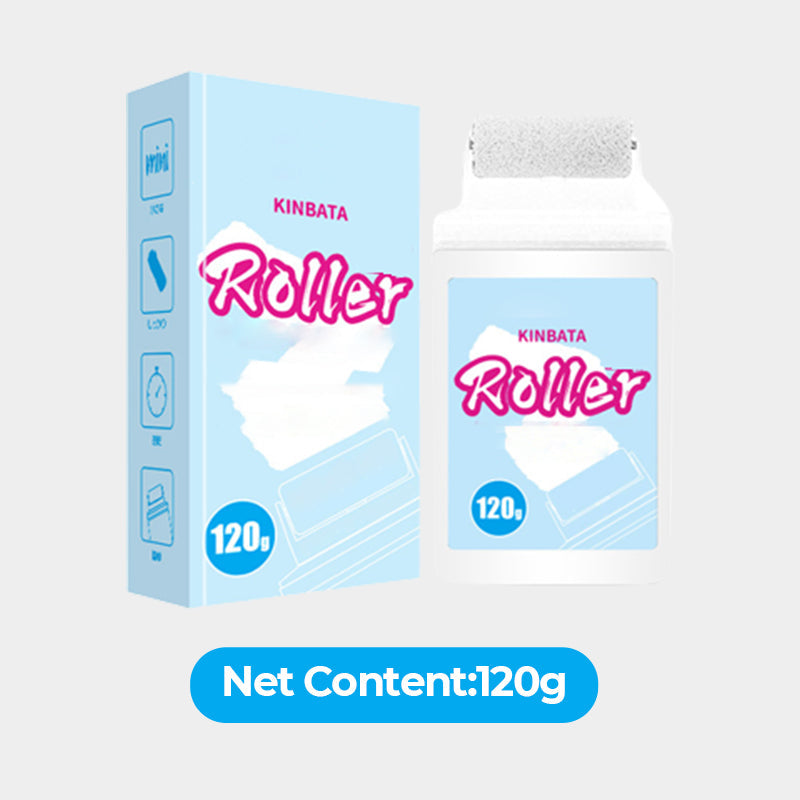 White Wall Repair Paint with Roller Brush