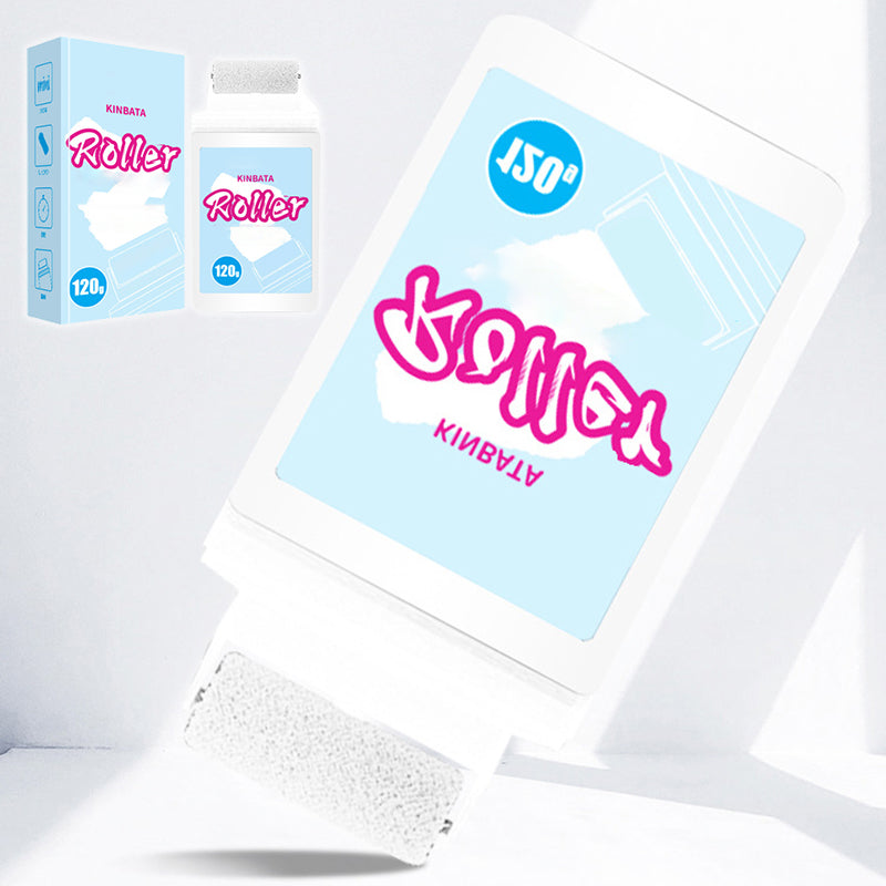 White Wall Repair Paint with Roller Brush