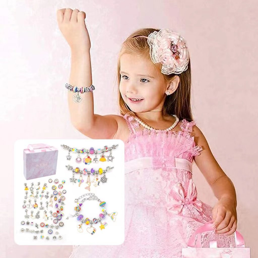 FREE SHIPPING  DIY Gorgeous Bracelet Set - the Best Gift for Children