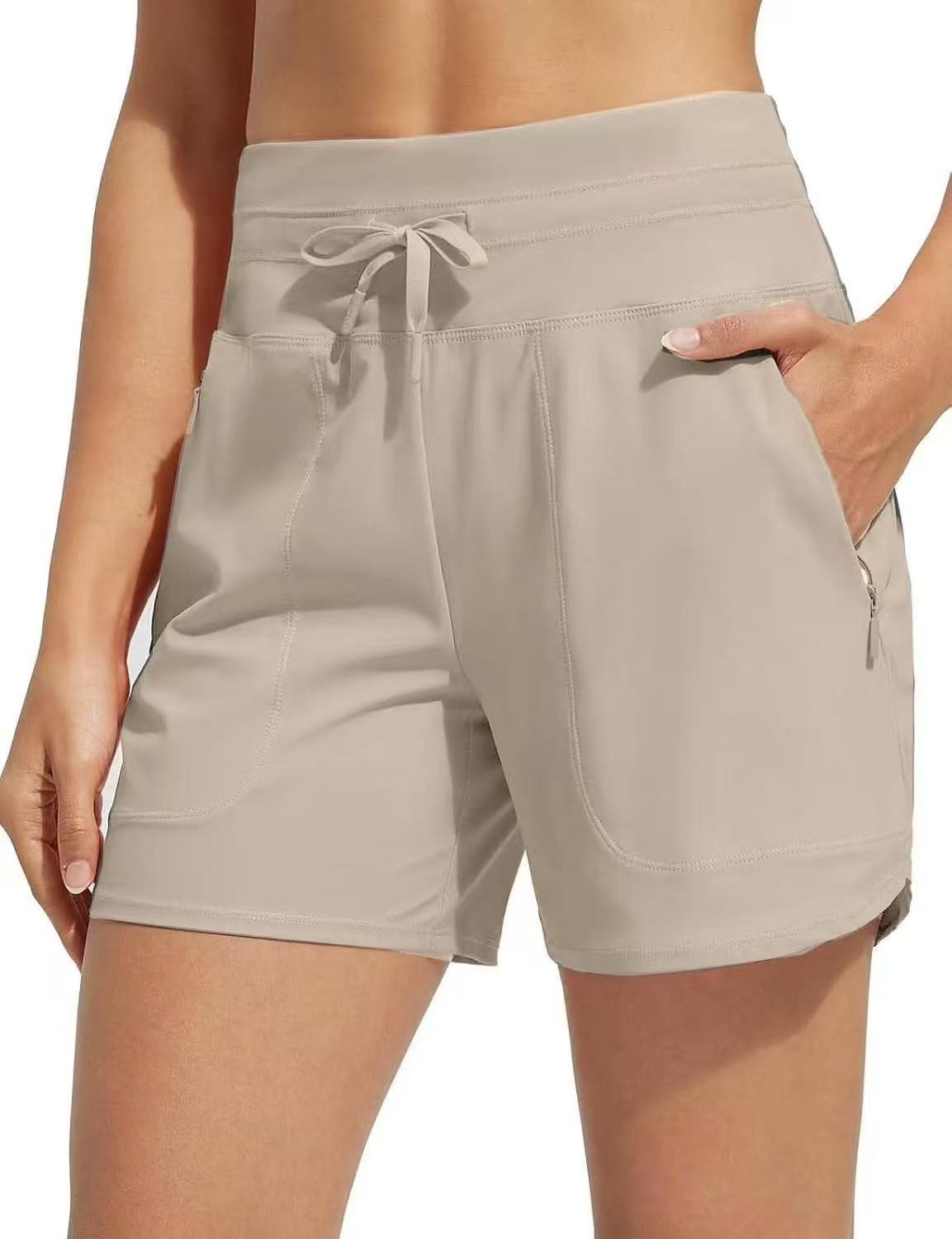 🌞Summer Hot Sale 60% OFF🩳Women's High-Waisted Quick-Dry Swim Shorts