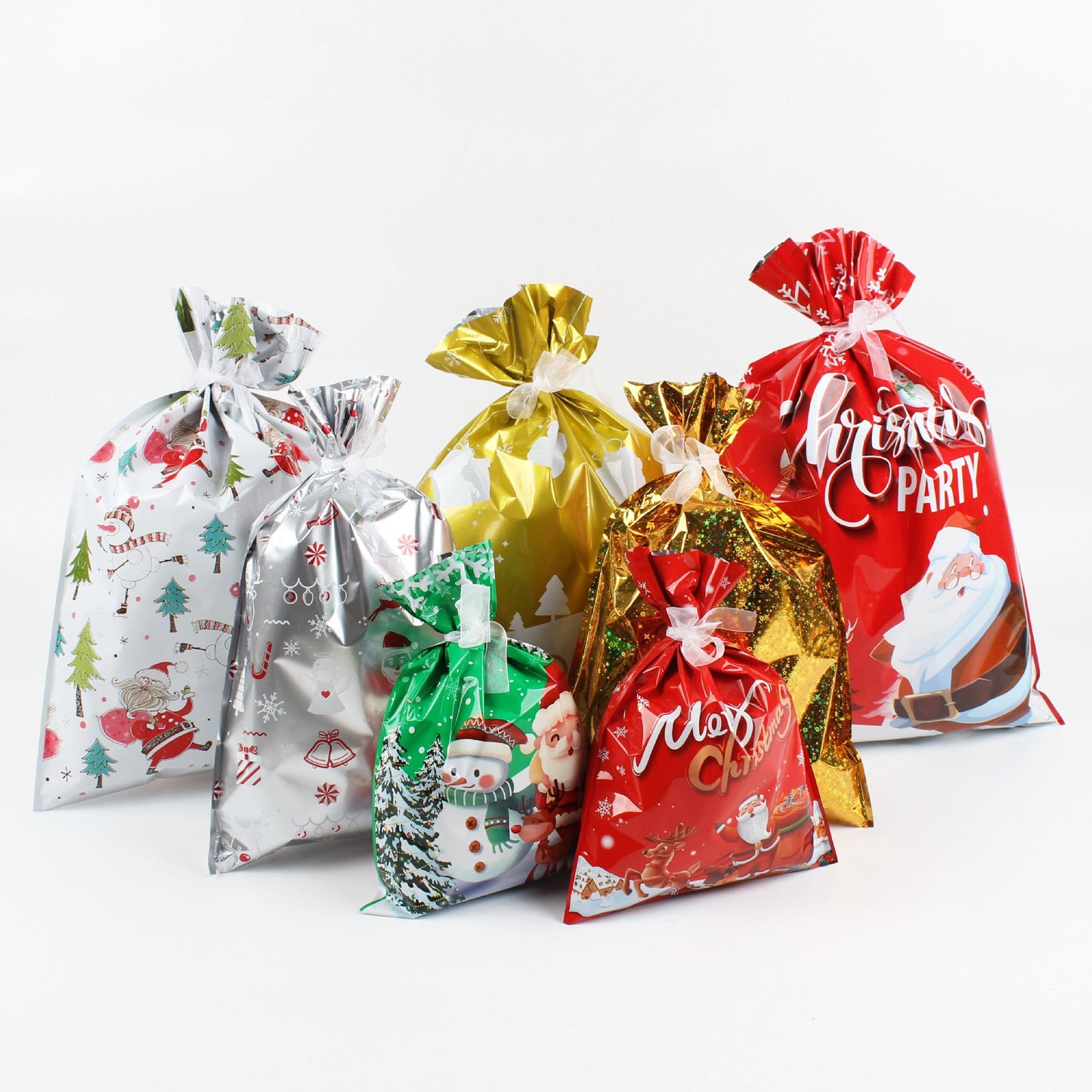 🎁MerryPouch Christmas Drawstring Gift Bags