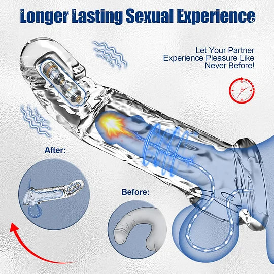 π₯π 2025 HOT Deal π₯ Reusable Penis Extension Vibrator β Makes You Longer, Harder & Unstoppable π