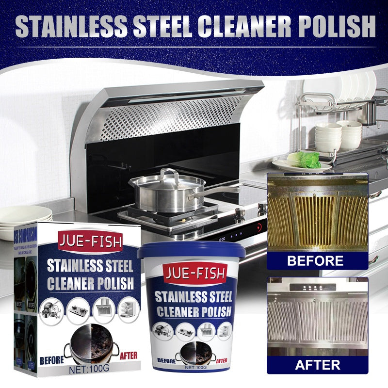 🔥Up to 40% off🔥Highly Effective Cleaning & Polishing Paste for Stainless Steel Kitchenware