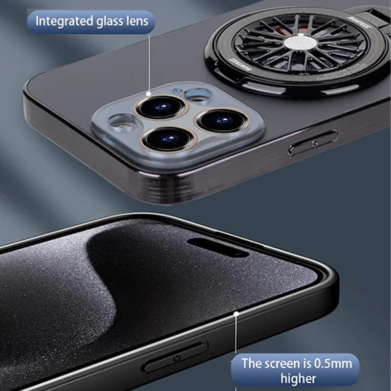 🔥Up to 40% off🔥Magnetic Frosted Phone Case with Stand for iPhone