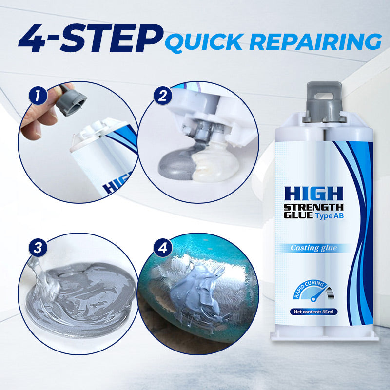 FREE SHIPPING High-Strength Metal Repair Epoxy Adhesive