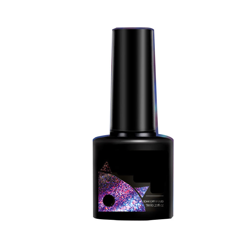 Christmas Gift idea 49%OFF Glitter Rainbow Cat Eye Gel Nail Polish
