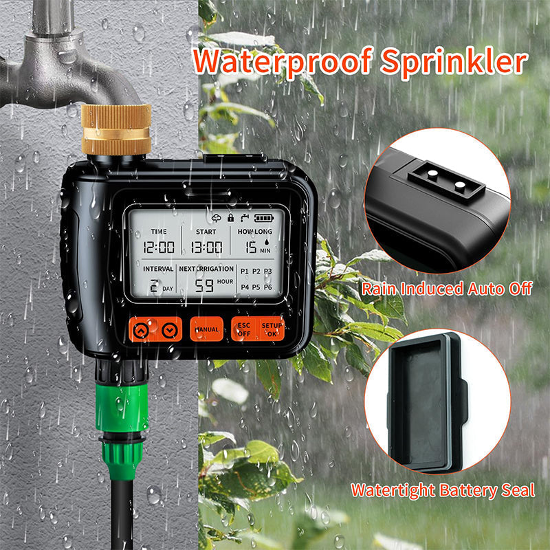 Large LCD Display Water Timer for Garden House(50% OFF)