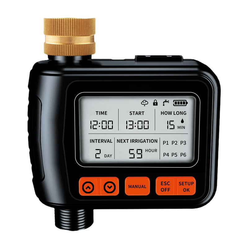 Large LCD Display Water Timer for Garden House(50% OFF)