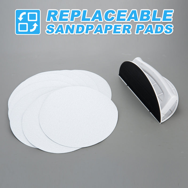 Multi functional Semi-Circular Angle Sanding Sandpaper Tool