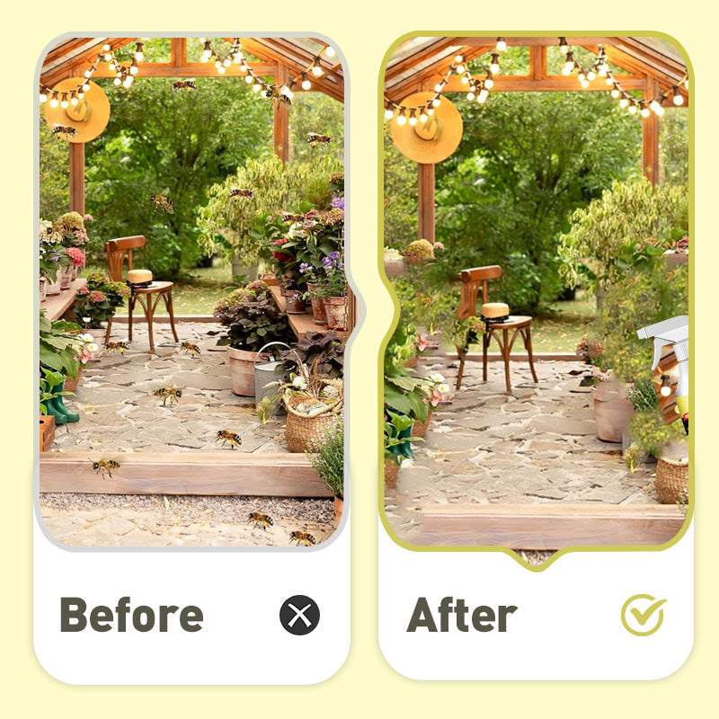 Outdoor Bee & Wasp Repellent Spray