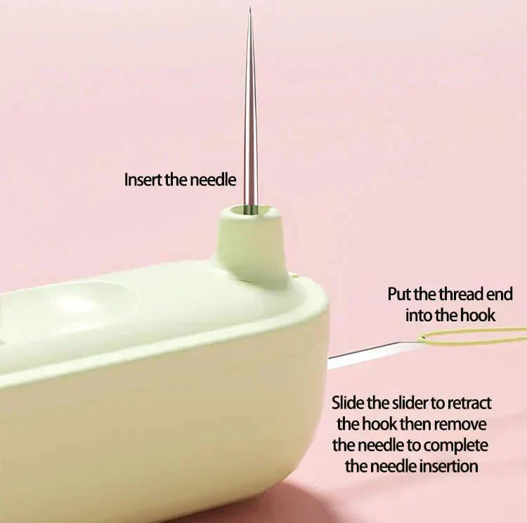 2-in-1 Needle Threader & Seam Ripper Tool