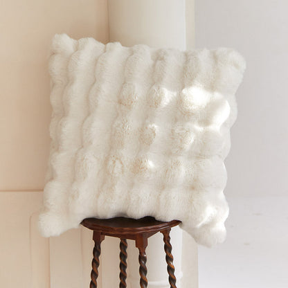Double-sided Imitation rabbit wool blanket