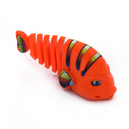 Christmas Promotion 40% OFF Plastic Wind-Up Wiggle Fish Toys