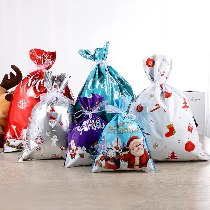 🎁MerryPouch Christmas Drawstring Gift Bags