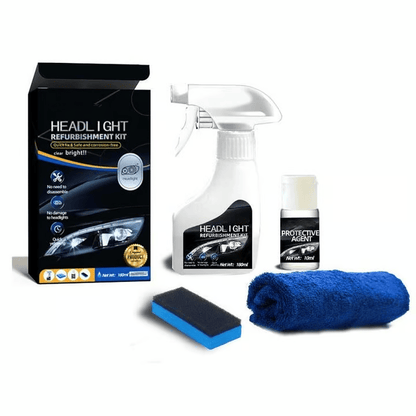 🚘 Automotive Headlamp Restoration Fluid, blurring enhanced crystalline coating refurbisher