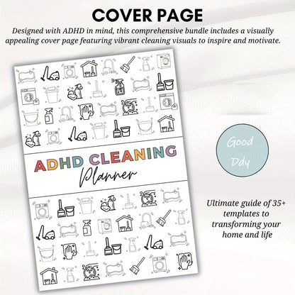 ADHD Cleaning & Organizing Toolkit - Chore Planner