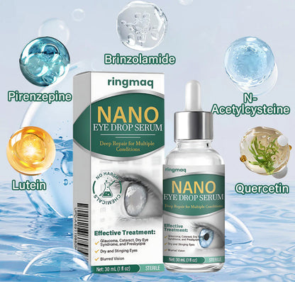 ringmaq Nano Eye Drops Serum ✅FDA Approved(Suitable for presbyopia, dry eye syndrome, glaucoma, and cataracts) 👀