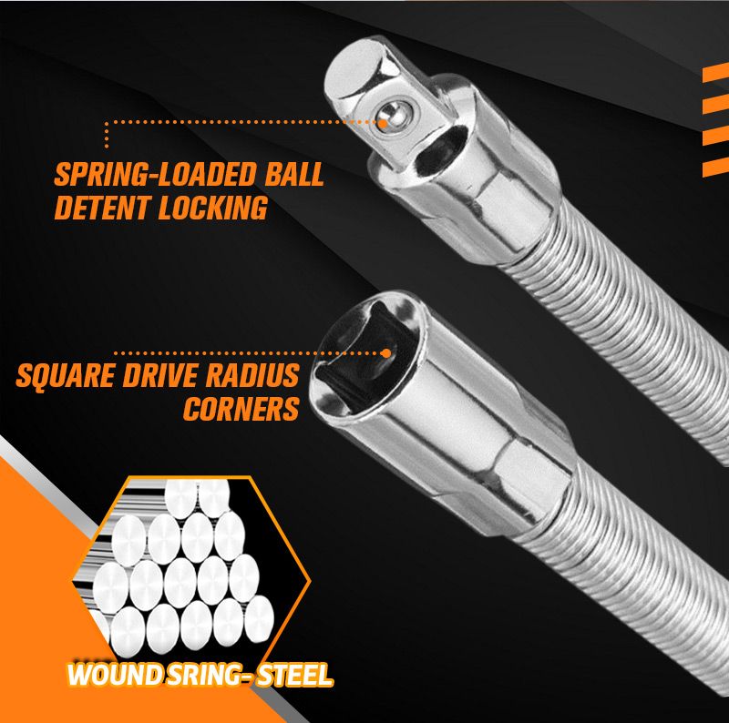 Electric Wrench Sleeve Universal Extension Rod