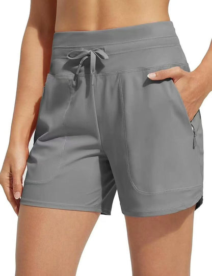 🌞Summer Hot Sale 60% OFF🩳Women's High-Waisted Quick-Dry Swim Shorts