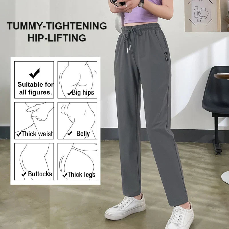 Womens Quick Dry Stretch Sweatpants