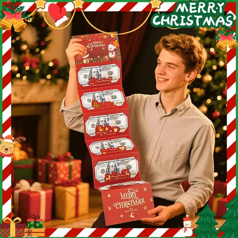 🎄Christmas Sales 49% OFF🎁Christmas Cash Gift Envelope