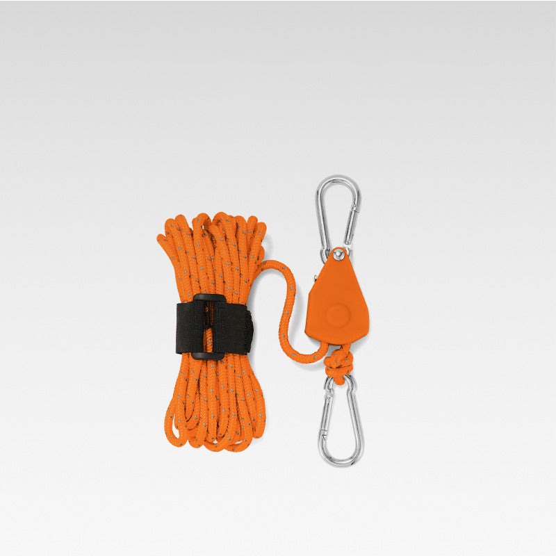 🔥Portable Adjustable Fix Camping Rope🌳