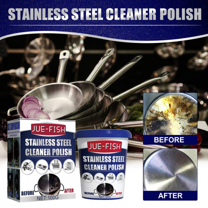 🔥Up to 40% off🔥Highly Effective Cleaning & Polishing Paste for Stainless Steel Kitchenware