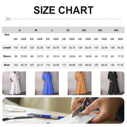 2025 NEW SALES - 50% OFF Women's V-neck Casual Dress