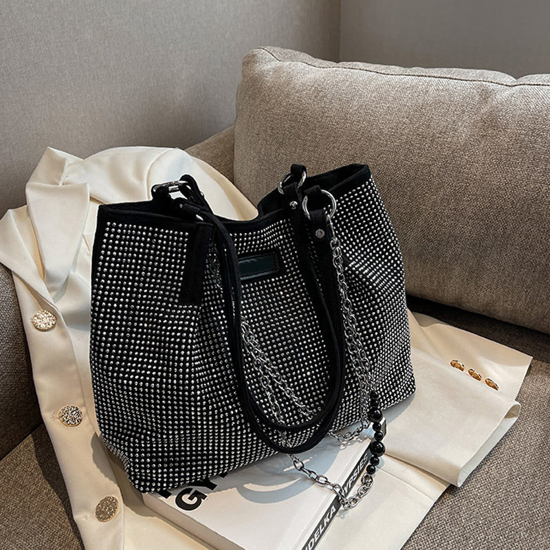 Women's Glamorous Rhinestone Shoulder Bag