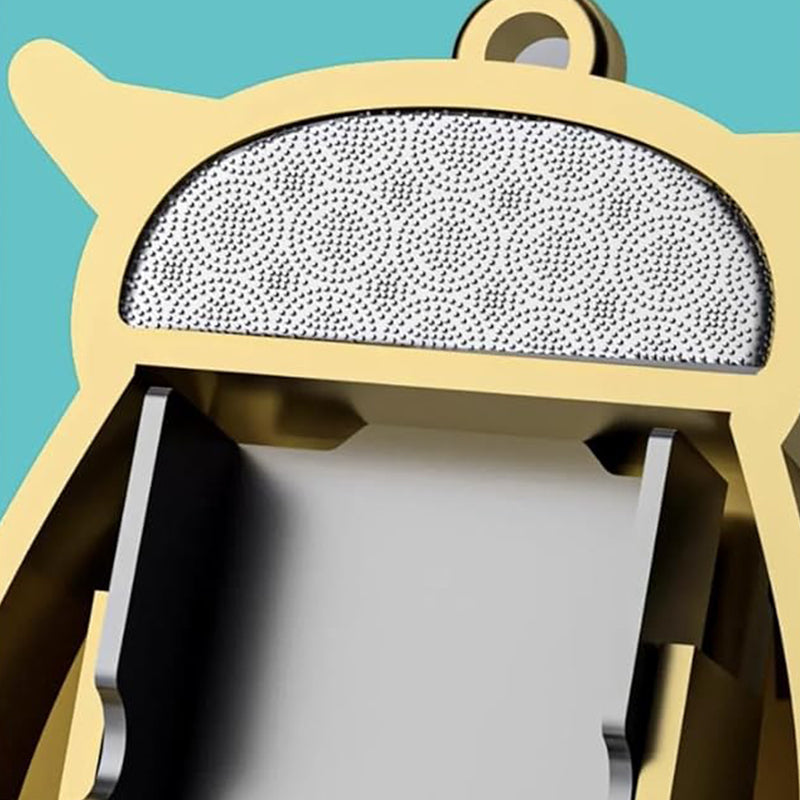 Mini Foldable Stainless Steel Owl Clipper