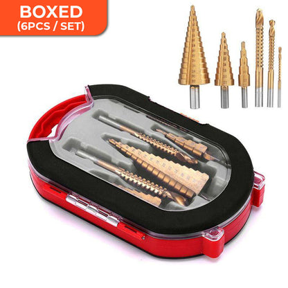 Titanium Plating Drill Bit Set¨6pcs