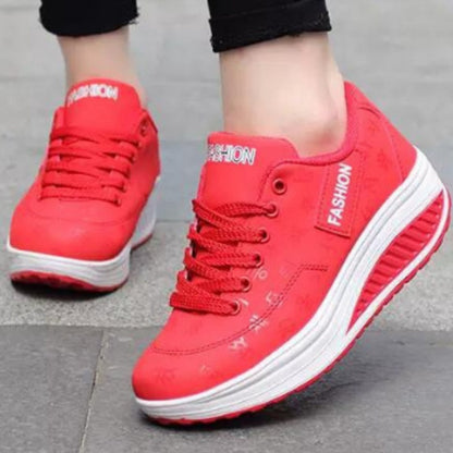 Women's Casual Fashion Breathable Thick Sole Sneakers