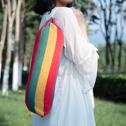 Reinforced & Multi-Person Striped Hammock