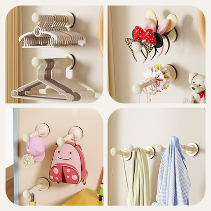 Suction Cup Retractable Clothes Hanger