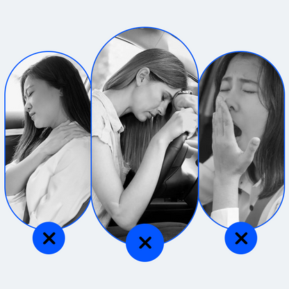 3D Memory Foam Car Seat Support Headrest