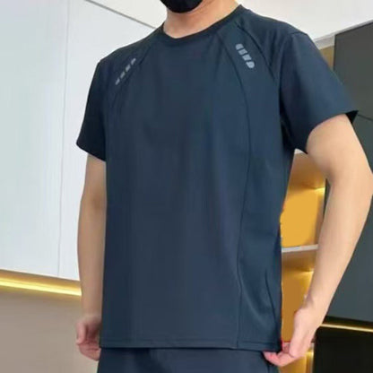 Men's Light Casual T-Shirt Shorts 2-Piece Set