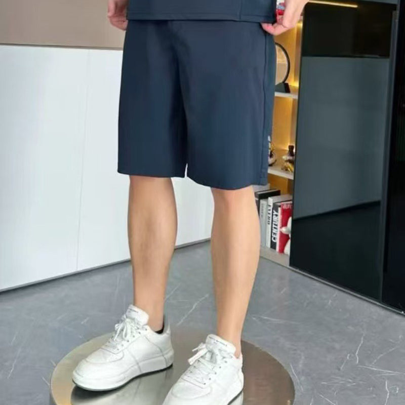 Men's Light Casual T-Shirt Shorts 2-Piece Set