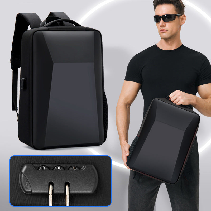 Large-Capacity Lightweight Hardshell Backpack