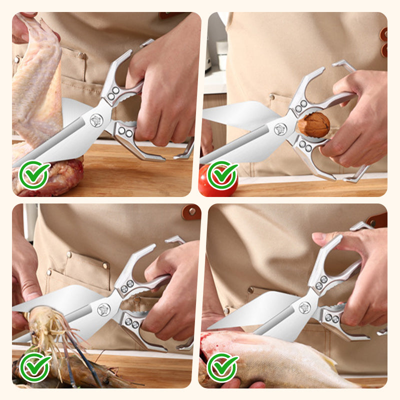 Multifunctional Heavy-Duty Kitchen Shears