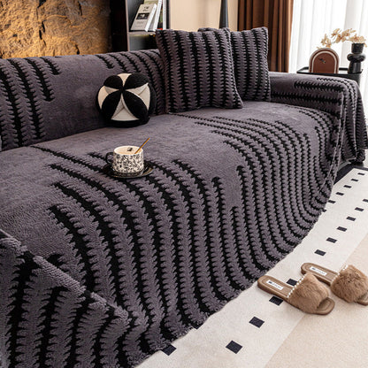 Soft Plush Non-Slip Couch Cover