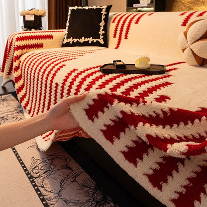 Soft Plush Non-Slip Couch Cover